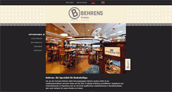 Desktop Screenshot of behrens-ausbau.de